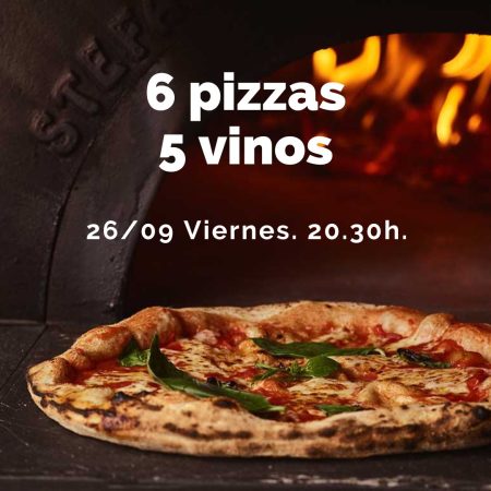 Cata de Pizzas y Vinos.